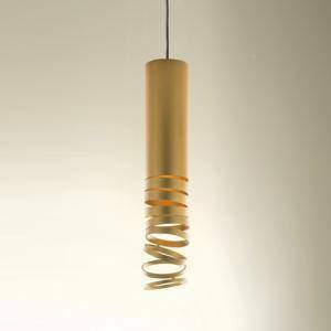 Lampada a sospensione decompose 8w attacco e27 colore oro doi4600a02