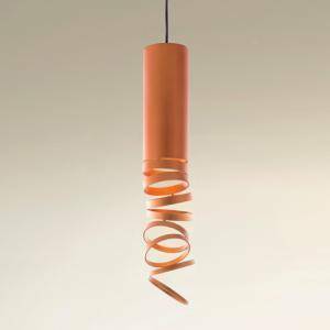 Lampada a sospensione decompose 8e attacco e27 colore arancio doi4600a03