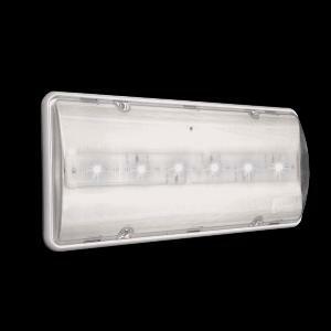 Lampada di emergenza a led 300lm ip44 solo emergenza 3 ore 08115