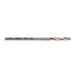 Cavo telefonico g.ecol.cables diametro 0.6mm da 250m grigio - trr-3c/b250