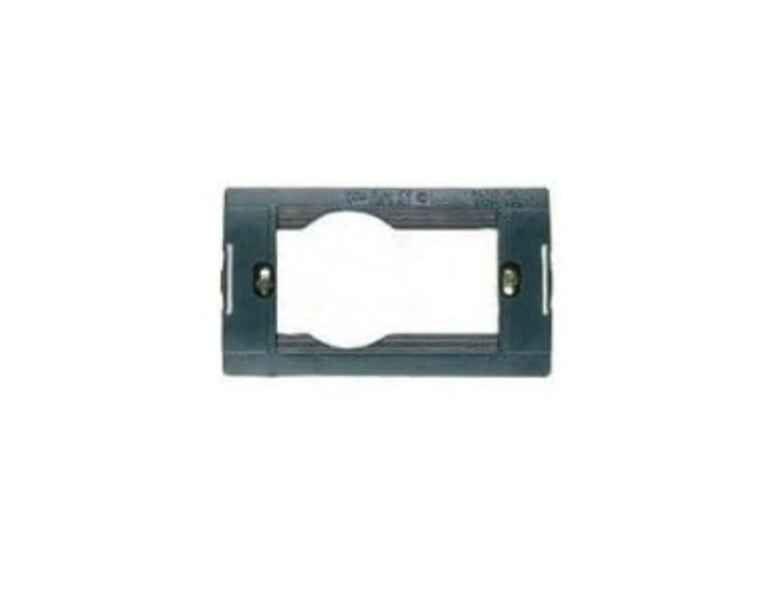 Supporto Marlanvil 1P Schuko + 1P nero - 7823.S 01