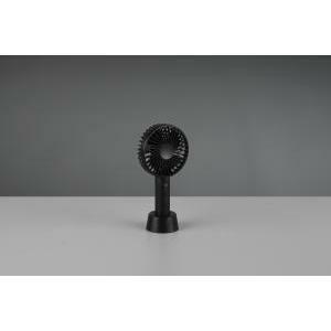 Windy ventilatore da appoggio e portatile nero r042-02