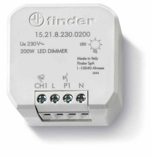 finder finder dimmer elettronico a incasso 230v 152182300200 - foto 1