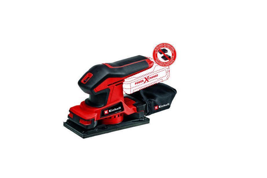 einhell einhell italia levigatrice orbitale a batteria tc-os 18/187 li solo 4460725 - foto 1