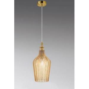 G.e.a. luce sospensione cleofe s/12 ambra 1xe27 lampadina esclusa fclsa12