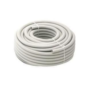 Corrugato con tirafilo  diametro 20mm da 100m bianco - tf01020wt100