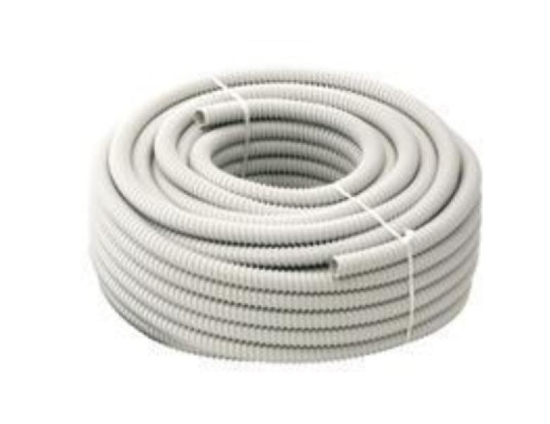 Corrugato con tirafilo Tubifor diametro 20mm da 100m bianco - TF01020WT100 01