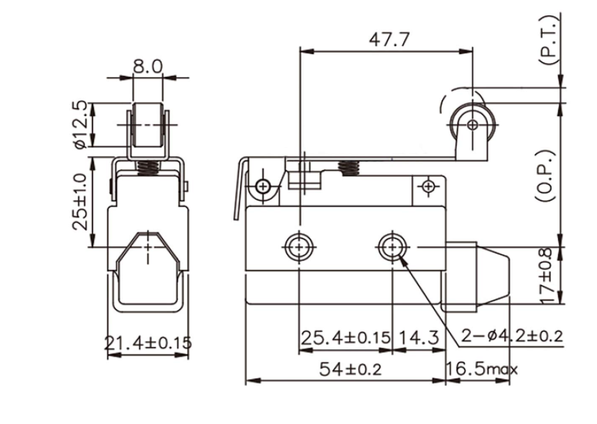 Interruttore di tipo chiuso Asita 400V - TZ7121 02