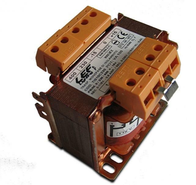 lef lef trasformatore monofase di isolamento 200va 230-400v 55-110v ti020c110 - foto 2