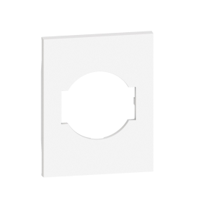 Cover per presa  living now italia/germania p40 3 moduli bianco - kw03m3