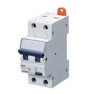 Interruttore magnetotermico con differenziale 2p 16a 6ka gw94127