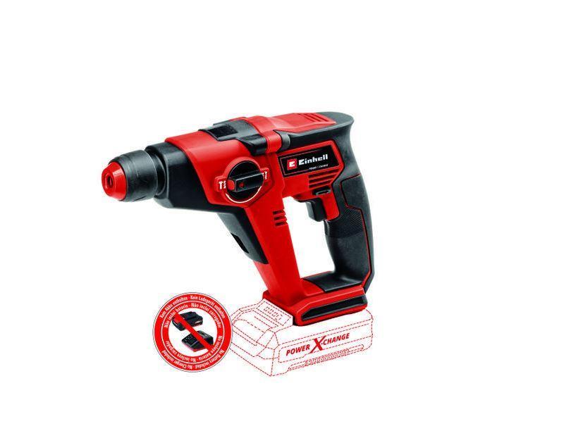 einhell einhell italia martello tassellatore a batteria 3 funzioni te-hd 18/21 li-solo 4513970 - foto 1