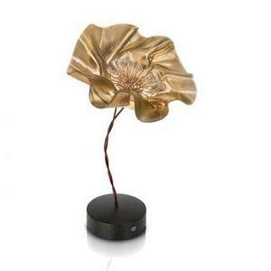 Lampada da tavolo lafleur velvet dimmerabile led 1,3w 2700k laft000vlv000bt000eu