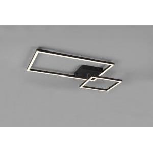 Padella plafoniera led nera inclinabile r62642132