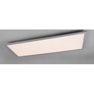 Plafoniera led gamma rettangolare bordo alluminio con telecomando multifunzione 80x30 33,5w 2700-6500k r62868087