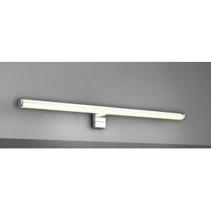 Applique led lino h2o cromo con possibilita' di avvitare su specchio 11,5w 3000k ip44 284116006