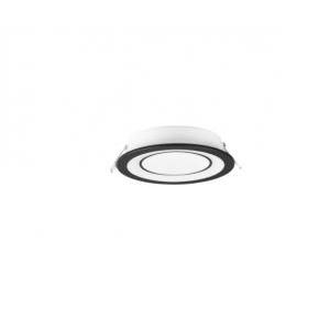 Faretto da incasso led core 10w 3000k nero opaco 652610132