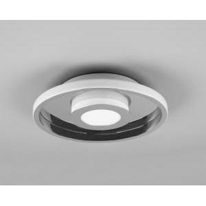 Trio lighitng plafoniera led ascari cromo con dimmerazione tramite interruttore  28w 3000k 680810306