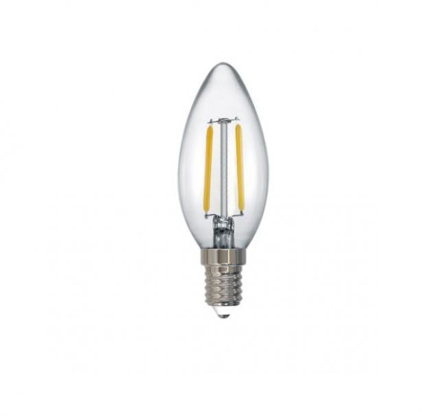 trio lighting lampadina led trasparente trio lighting 989-200- e14 2w 2700k - foto 1