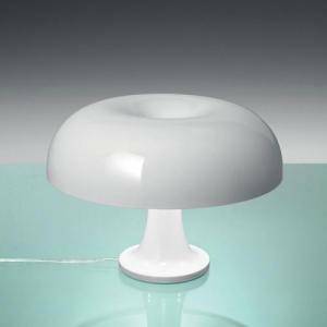 Lampada da tavolo nessino 80w attacco e14 colore bianco 0039060a