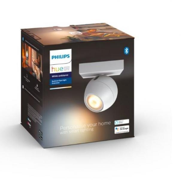 philips hue faretto singolo buckram philips hue 33918700 929003048401-bianco-2200 6500k white ambiance - foto 2