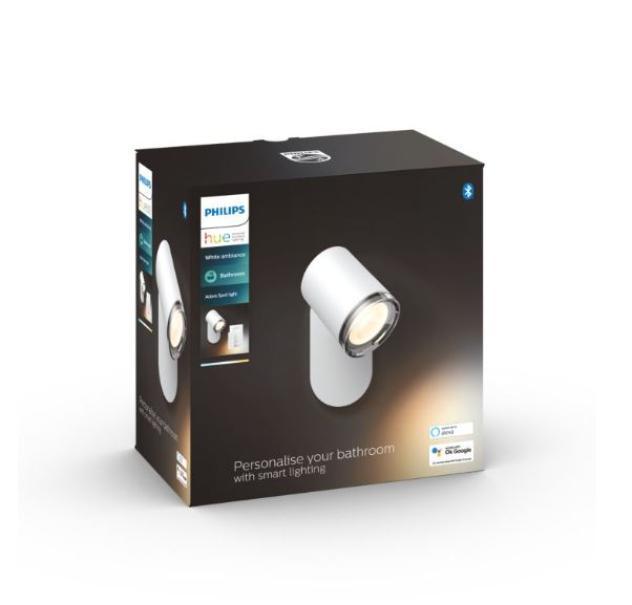 Faretto da bagno Philips Hue Adore GU10 5W 2200-6500K IP44- 34085500 06