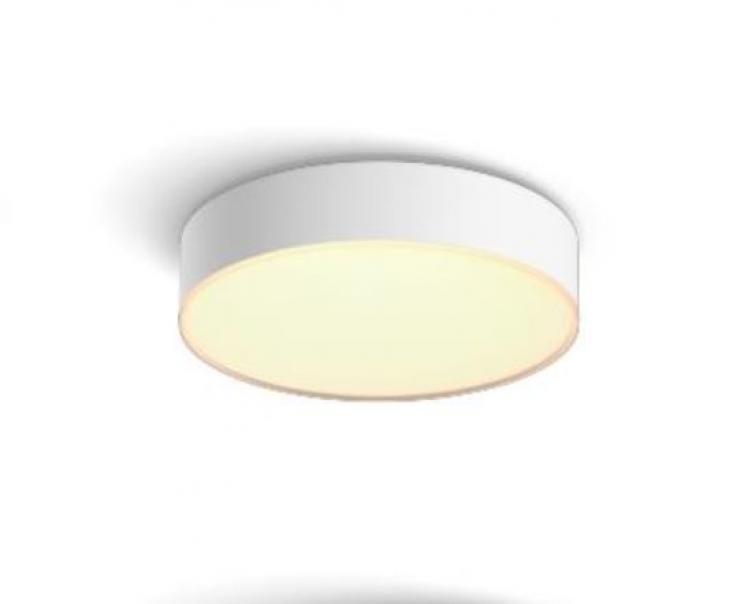 philips hue philips hue enrave l plafoniera led 2200-6500k 450mm bianca 915005996801 4116031p6 - foto 1