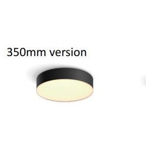 Enrave m plafoniera led 2200-6500k 350mm nera 915005996701 4115930p6