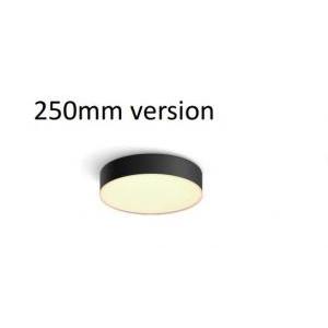 Enrave s plafoniera led 2200-6500k 250mm nera 915005996501 4115830p6