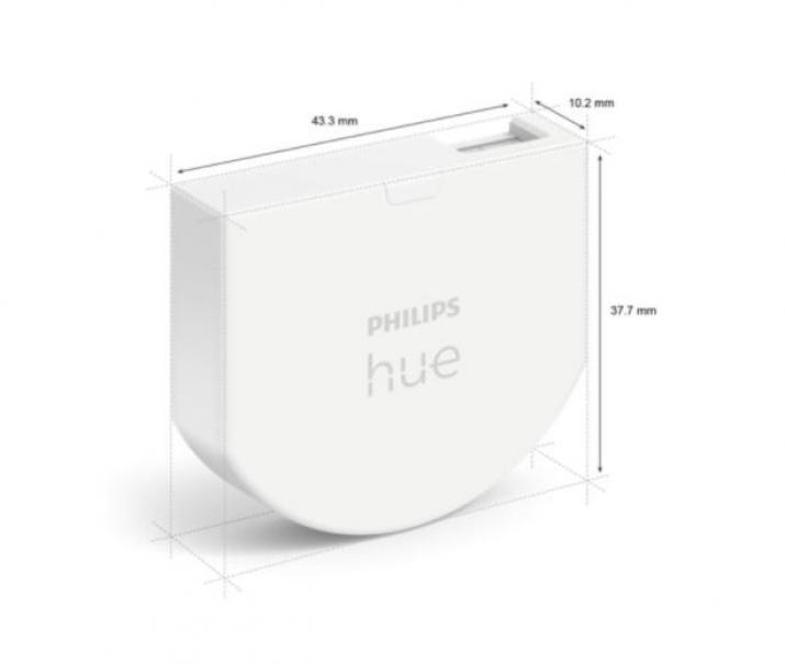 philips hue philips hue modulo interruttore a parete bianco 929003017101 31804500 - foto 3