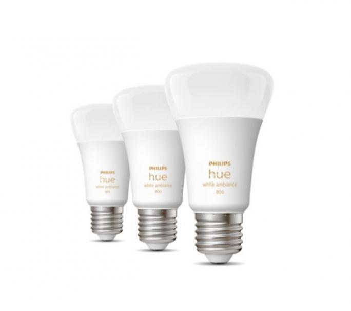 philips hue philips hue white ambiance 3 lampadine led e27 6w 92900248980 32826600 - foto 1