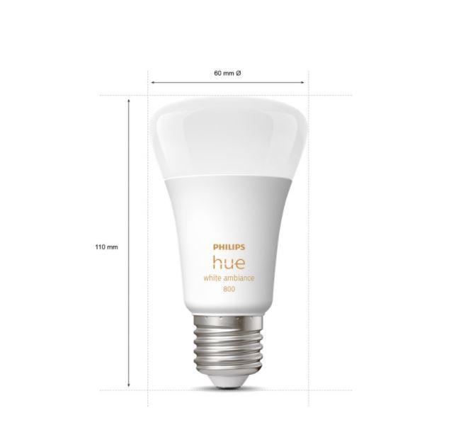 philips hue philips hue white ambiance 4 lampadine led a60 e27 6w 929002489804 32828000 - foto 3