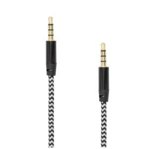 Cavo con jack audio stereo ic intracom sbox 3.5 mm nero - 534936