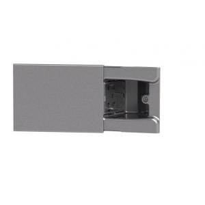 Hide 3 moduli presa side grigio techno 4b.02.h21