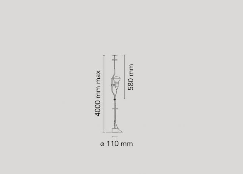 flos flos parentesi dimmer 50 arancio f5601075