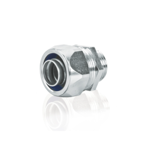 Raccordo con filetto maschio  diametro interno 15.5mm nickel - 50005