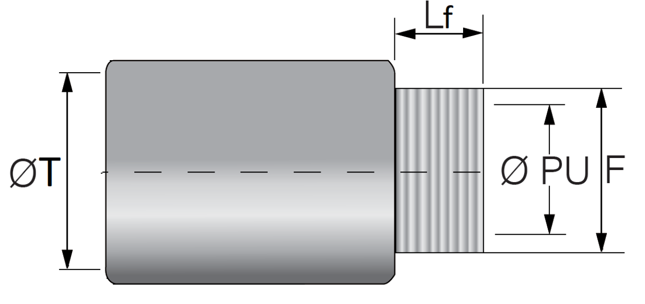 Raccordo a innesto rapido Euro 2000 diametro tubo 16mm nickel - 55016 03