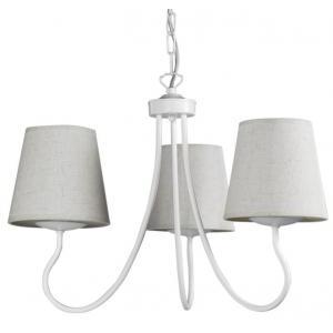 Sospensione margot  4821/3b- 3 luci e14-bianco