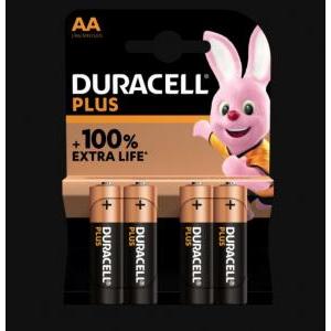 Blister 4 batterie aa stilo  plus - 100% extra durata mn1500plus