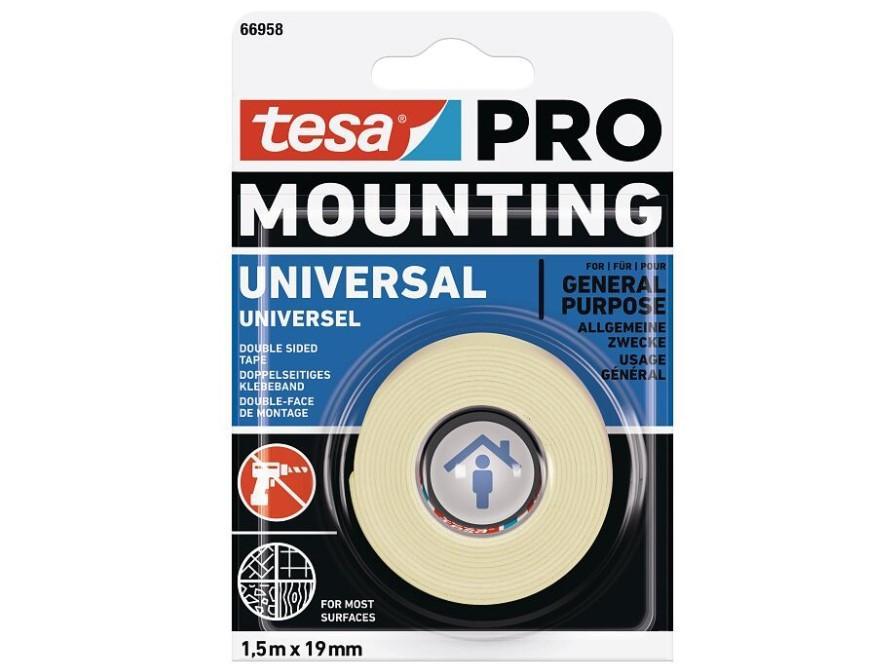 Nastro biadesivo universale 1.5m Tesa Mounting PRO bianco - 66958-00003 02