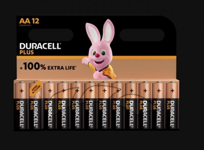 12 batterie Stilo AA Duracell Plus MN1500PLUS/B12 - tipo Alcaline 01