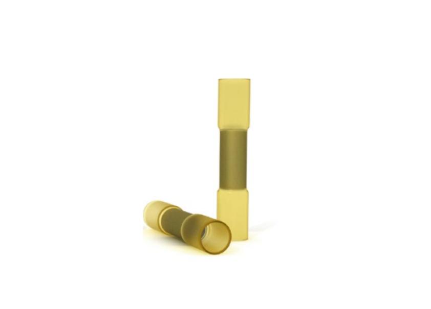 Connettori testa-testa ETELEC 38x7 mm giallo 5 pz - CT0306/B5 01