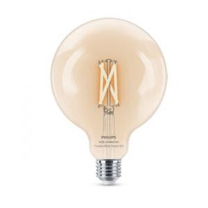 Lampadine led filament chiaro  37210800-g125 e27 7w-wiz connected