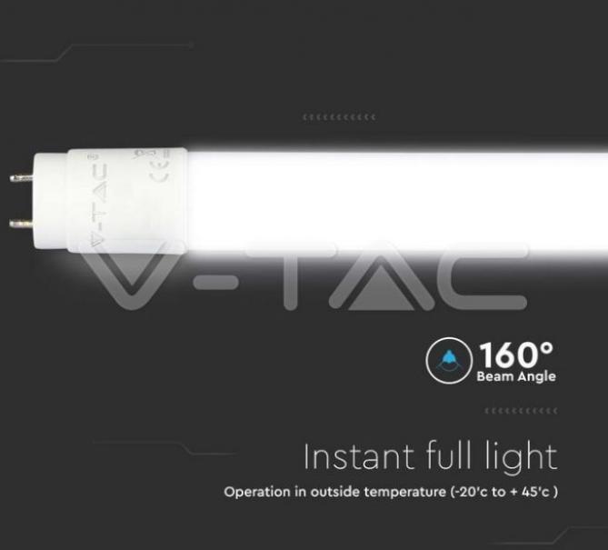 v-tac tubo led chip samsung v-tac 21658 vt-151-20w g13 150cm 6500k - foto 3