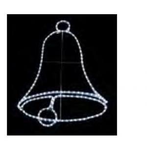 Campana led 80cm  17520646-con tubo led bianco