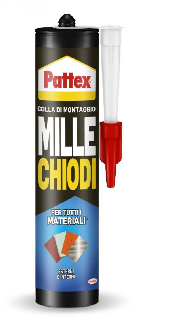 henkel italia pattex millechiodi henkel 2716411-da esterno e interno-450g - foto 1