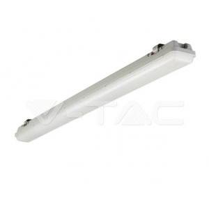 Led solar tri proof  6500 vt-120018-18w-sensore e rf control- ip65