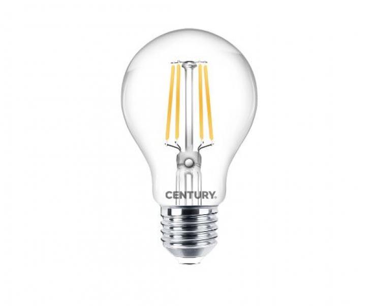 century lampadina goccia century incanto a filamento led - 4000k e27 8w ing3p-082740 - foto 1