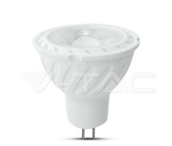 v-tac lampadine led mr16 v-tac 21206 vt-257-chip samsung-gu5,3 6w 6500k