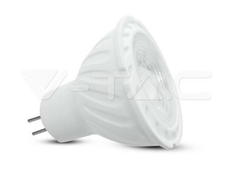 v-tac lampadine led mr16 v-tac 21206 vt-257-chip samsung-gu5,3 6w 6500k